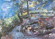 Lovis Corinth Regenstimmung am Walchensee oil painting artist